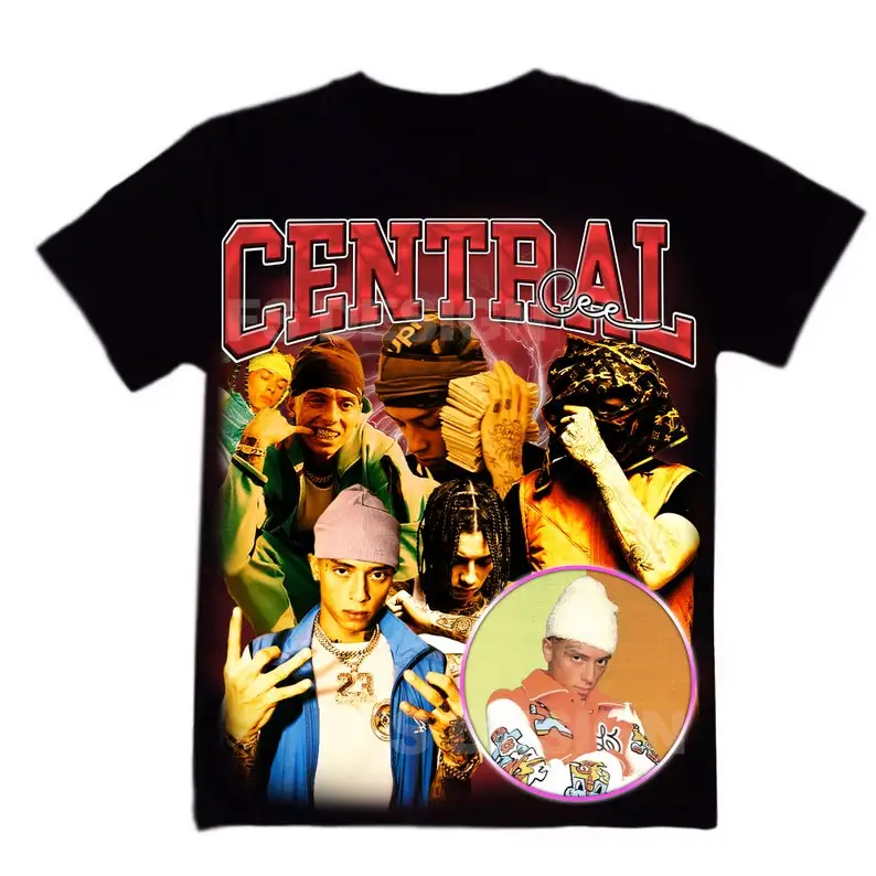 ROCK BAND. Central Cee Png / Shirt Ready to Print, bootleg t shirt vintage, hiphop artist, rap tee, rapper