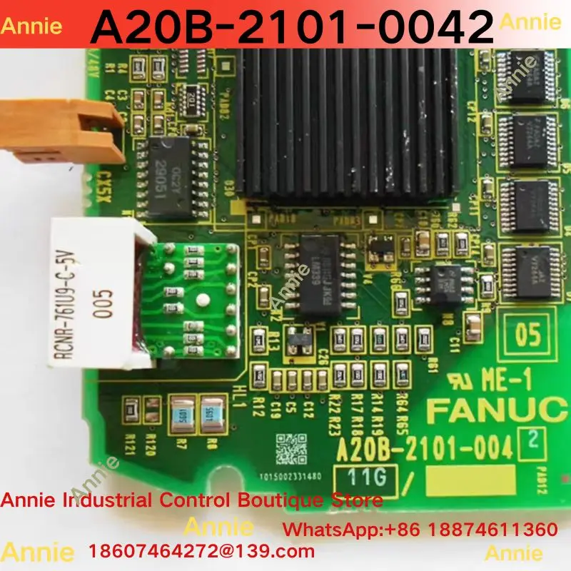 Second-hand test OK Original A20B-2101-0042 servo drive three-axis control board