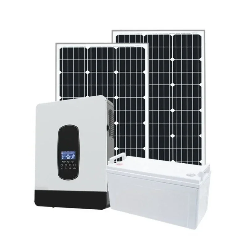 

Solar photovoltaic energy storage power generation system 10kw full set of household 220v outdoor off-grid solar power supply