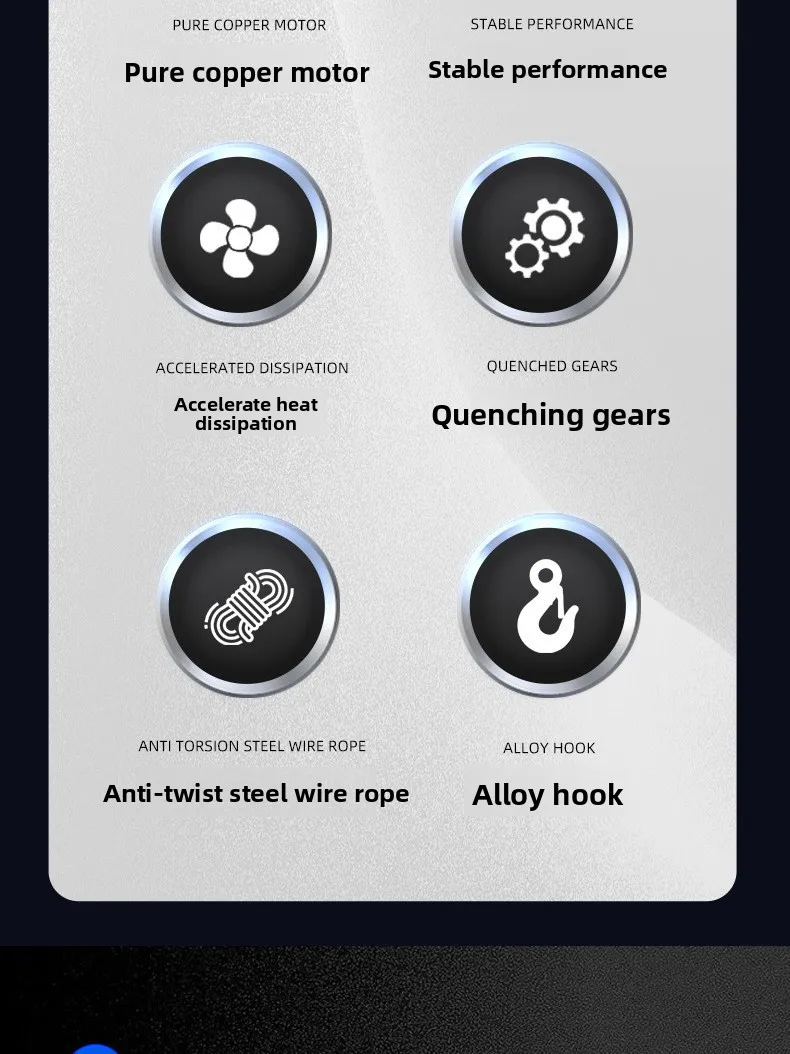 Polipasto eléctrico 1 Edificio de elevación multifuncional de 380 toneladas