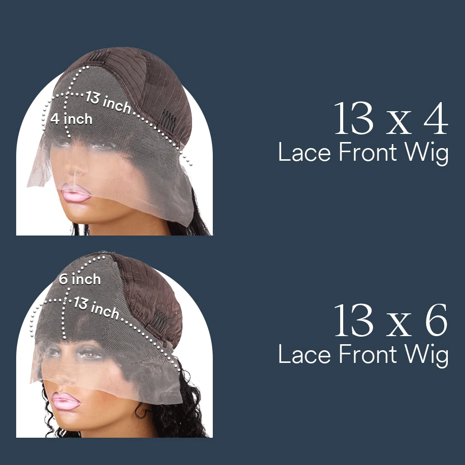 40 Inci 13X6 Wig Renda Frontal Hd Gelombang Dalam untuk Wanita Wig Rambut Manusia Keriting Rambut Brasil 30 Inci 13X4 Wig Renda Depan Gelombang Air