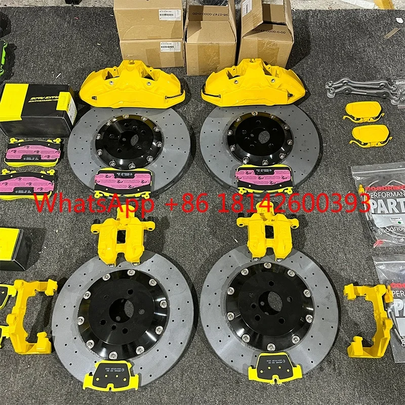 Front 6 Piston Rear 4 Piston Big Brake Kit 18/19 Inch Floating Brake Rotor High Performance Brake System Upgrade