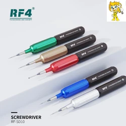 RF4 RF-SD10 отвертка, сверхтвердая, Золотая сталь, двойной подшипник, инструмент для разборки для iPhone и Android