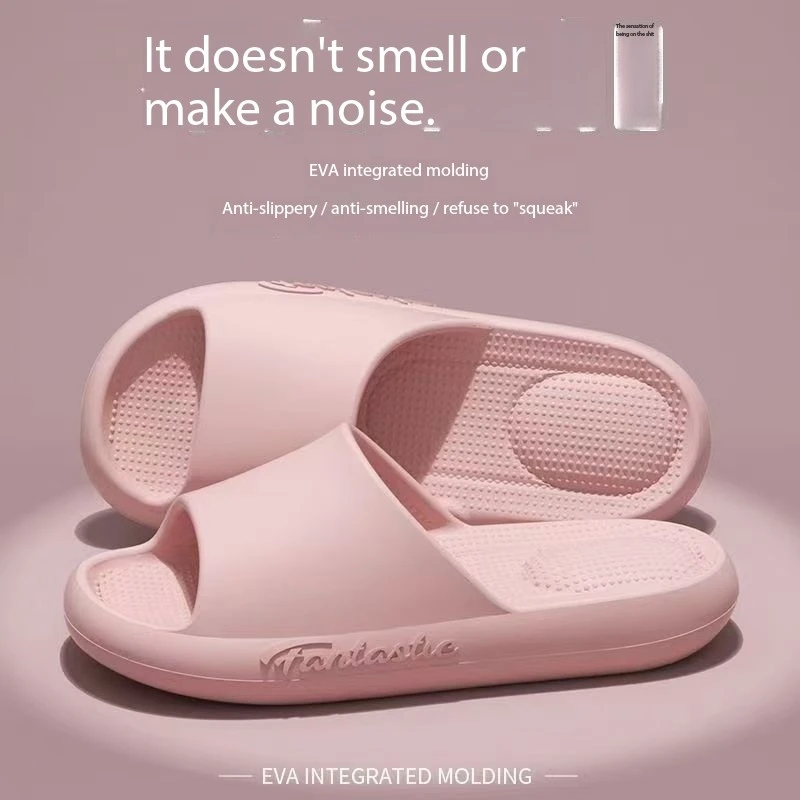 ابتسامة البوب لينة إيفا النعال للنساء الصيف شقة وحيد المرأة الصنادل في الهواء الطلق أحذية الشاطئ غير رسمية عدم الانزلاق المنزل أحذية النساء مريحة #6