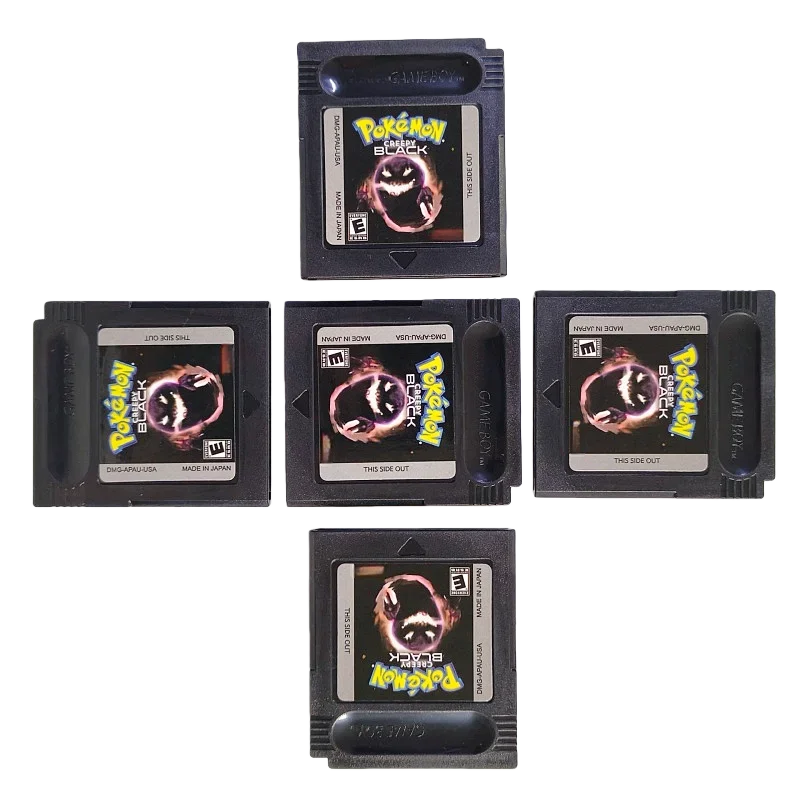 خرطوشة ألعاب سوداء ريترو نادرة ذات نوعية جيدة - نسخة إنجليزية 16 بت، هدية فكرة للاعبين وحدة التحكم GBC / GBA