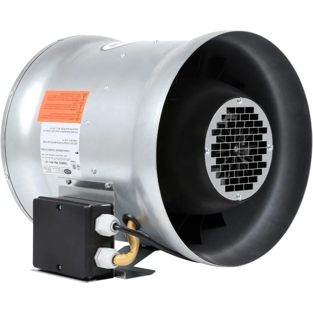 10 بوصة عالية السعة - 1019 مروحة عادم CFM لأنظمة التهوية المائية لخيمة النمو #6