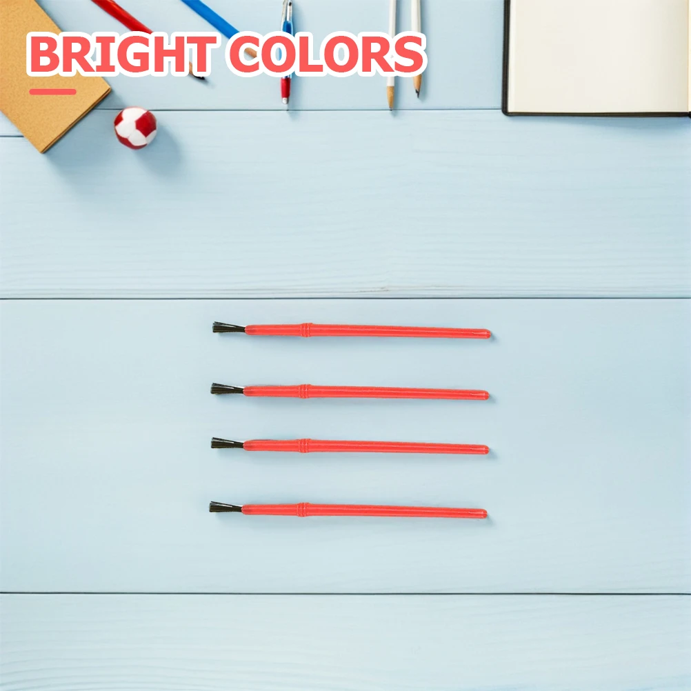 50pcs Pigment Paintbrush Small Painting Brush Paintbrush Watercolor Gouache Art Kits Paint Brush Artists Art Student Supplies