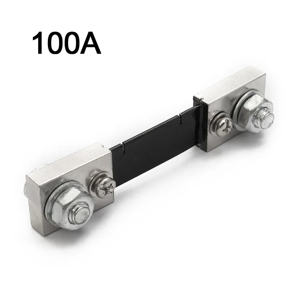 Professional DC Current Measurement With 75mV Shunt Resistor Supports Both 50A And 100A For Various Applications