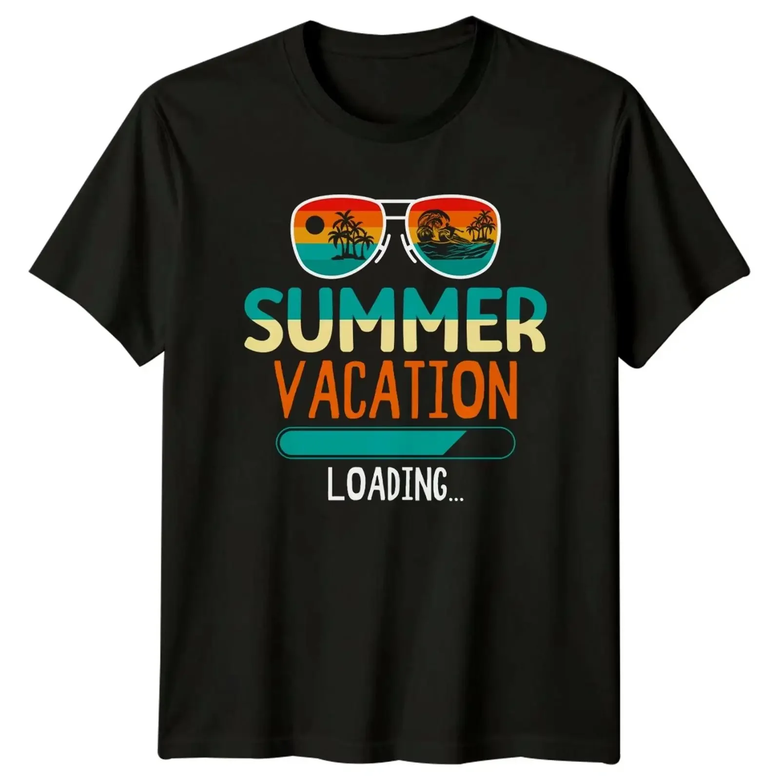 Sommerurlaub Loading T Shirt Strand Urlaub Sommer Geschenk für Sie und Ihn vintage Washed designer clothes Versatile streetwear