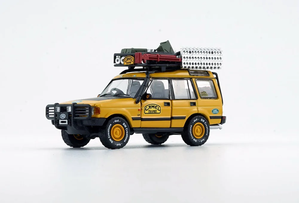 New 1:64  1998 Discovery1-Camel Version w/Accessory By BM Creations Diecast Toy Cars Simulation Model