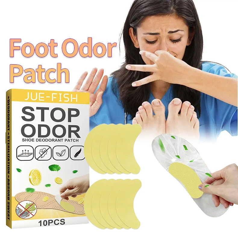 

Shoes Odor Deodorant Patch Insole Paste Foot Shoe Odor Removal Deodorizer Footwear Stink Antibacterial Lemon Fresh Sticker