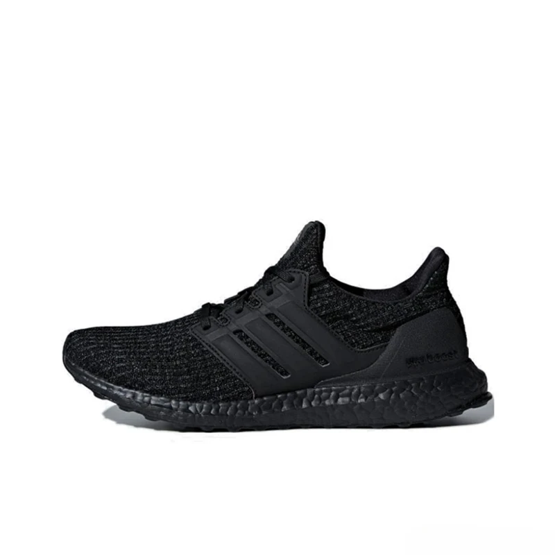 Adidas ULT Fashion Comfortable Fabric Lightweight Wear Resistant Non-slip Men's and Women's Low-top Casual Running Shoes, Black