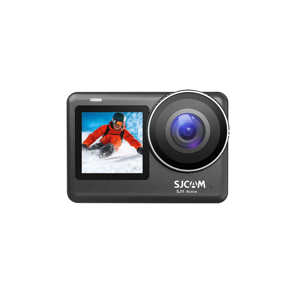 SJCAM SJ11 Active 4K Action Camera, 6‑axis Anti‑shake, 30‑meter Waterproof, 154° Wide Angle, Action Camera for Motorcycle Riding