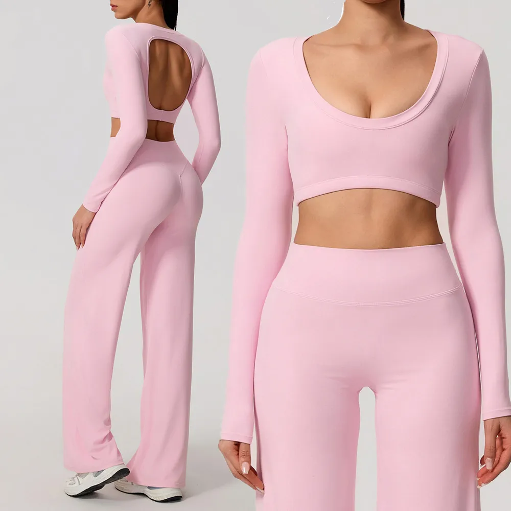 Halter Sports Yoga Bra Vertical View - Padded Shock Absorption Top for Running and Gym Workouts