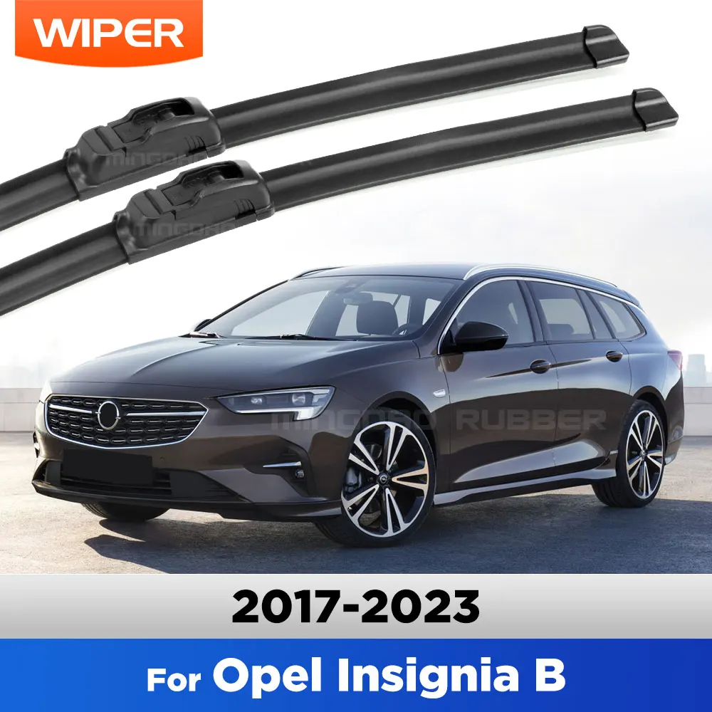 

For Opel Insignia B 2017 - 2023 Wiper Front Wiper Blades Windshield Windscreen Window Rain Brushes 24"+20"