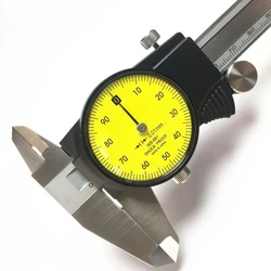 New Dial Caliper 505-681 0-150mm 0.01mm Shockproof Stainless Steel Dial Vernier Caliper Industrial Precision Measuring Tool
