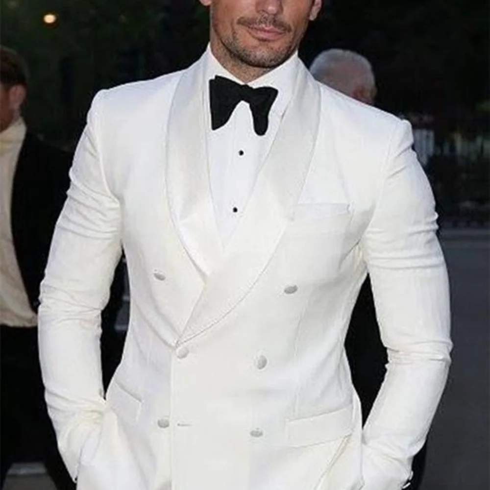 سترة رجالية أحادية اللون مع طية صدر السترة مزدوجة الصدر عشاء الرقص سترة أنيقة سليم صالح معطف سهرة للتدخين