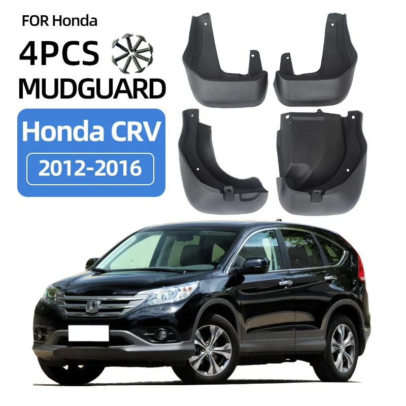 

For 2012-2016 Honda CR-V Mudguards Fender Mudflaps Front Rear Flares Splash Guards Cover Car Accessorie