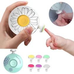 Electric Baby Nail Trimmer Baby Items Kid Nail Polisher Tool Care Kit Easy To Trim Nail File Newborn Baby Things Bebe Accessorie