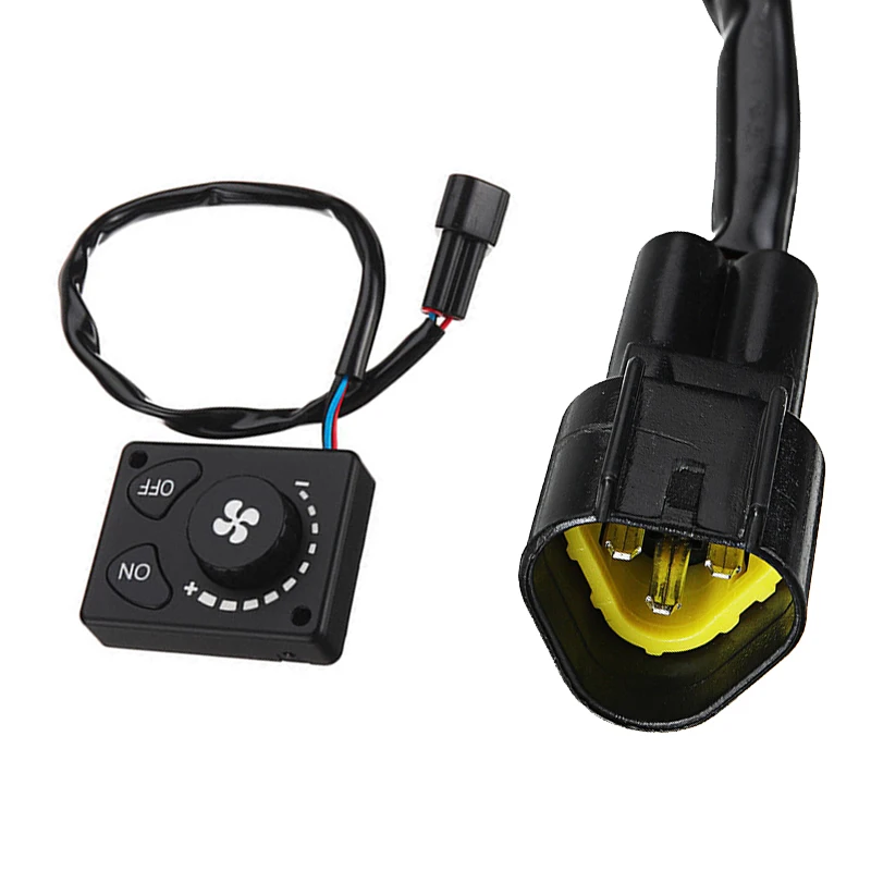 ตัวควบคุมเครื่องทำความร้อนในที่จอดรถรถบรรทุก12V/24V สวิตช์เครื่องทำน้ำอุ่นดีเซลสวิตช์แอร์ฮีตเตอร์ควบคุมระยะไกล