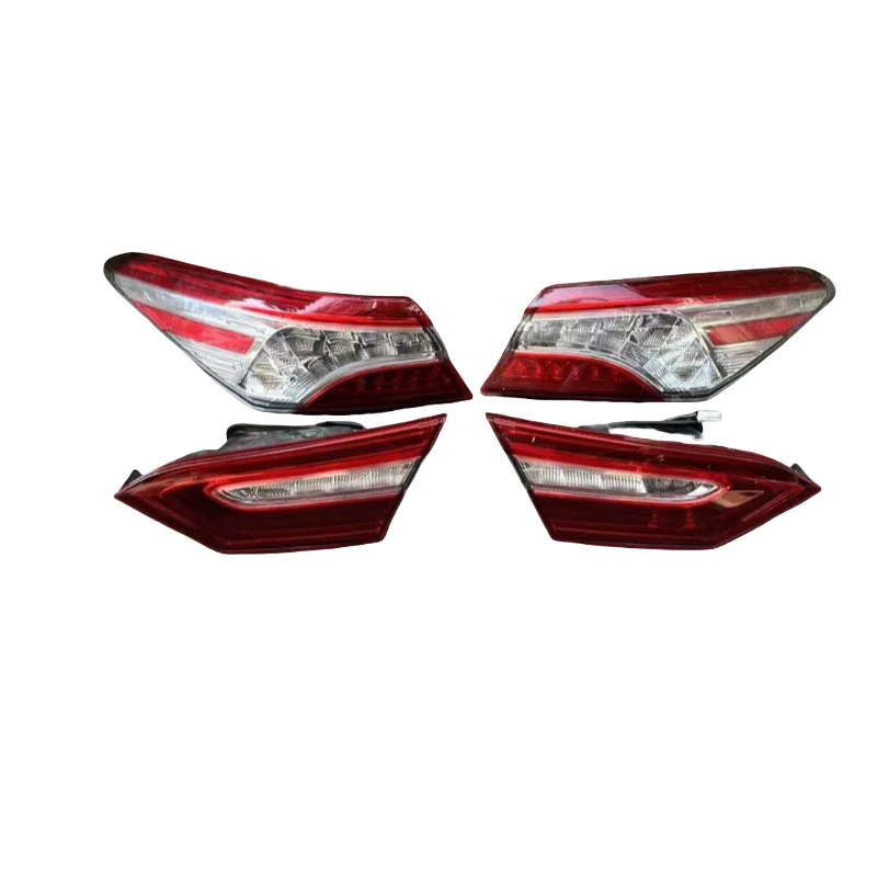 مناسبة للمصابيح الخلفية تويوتا كامري 2021-2023 ، المصابيح الخلفية كامري LED من الجيل الثامن ، أضواء الفرامل ، مستعملة أصلية #2