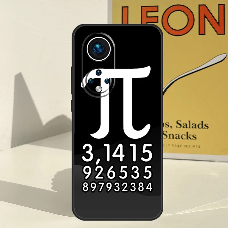 حافظة Math Formula Pi لهاتف Honor 200 Magic 7 5 6 Pro Honor X9c X9b X9a X8b X8a X8 50 70 90 Lite غطاء خلفي #2