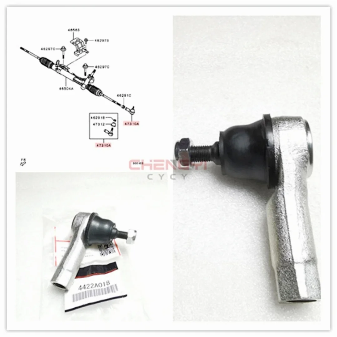 

Steering Gear Tie Rod Outer Ball Joint For Outlander CW4W CW5W CW6W GF7W GF8W ASX GA1W GA2W GA9W 4422A018 4422A052