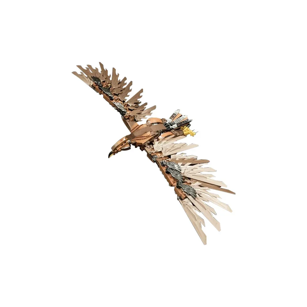 Gobricks MOC Gwahir eagle Building Blocks Movie The Rings Model Eagle of Middle Earth Bricks Flames Demons Monster Toy kids Gift