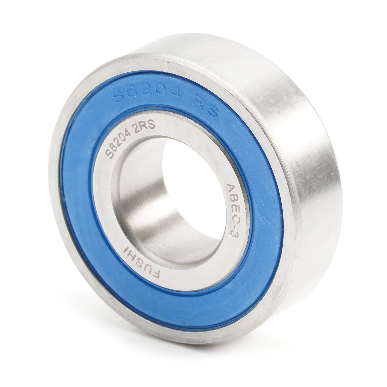 S6204RS Bearing 20*47*14 mm ( 5 PCS ) ABEC-3 440C Stainless Steel S 6204RS Ball Bearings 6204 Stainless Steel Ball Bearing