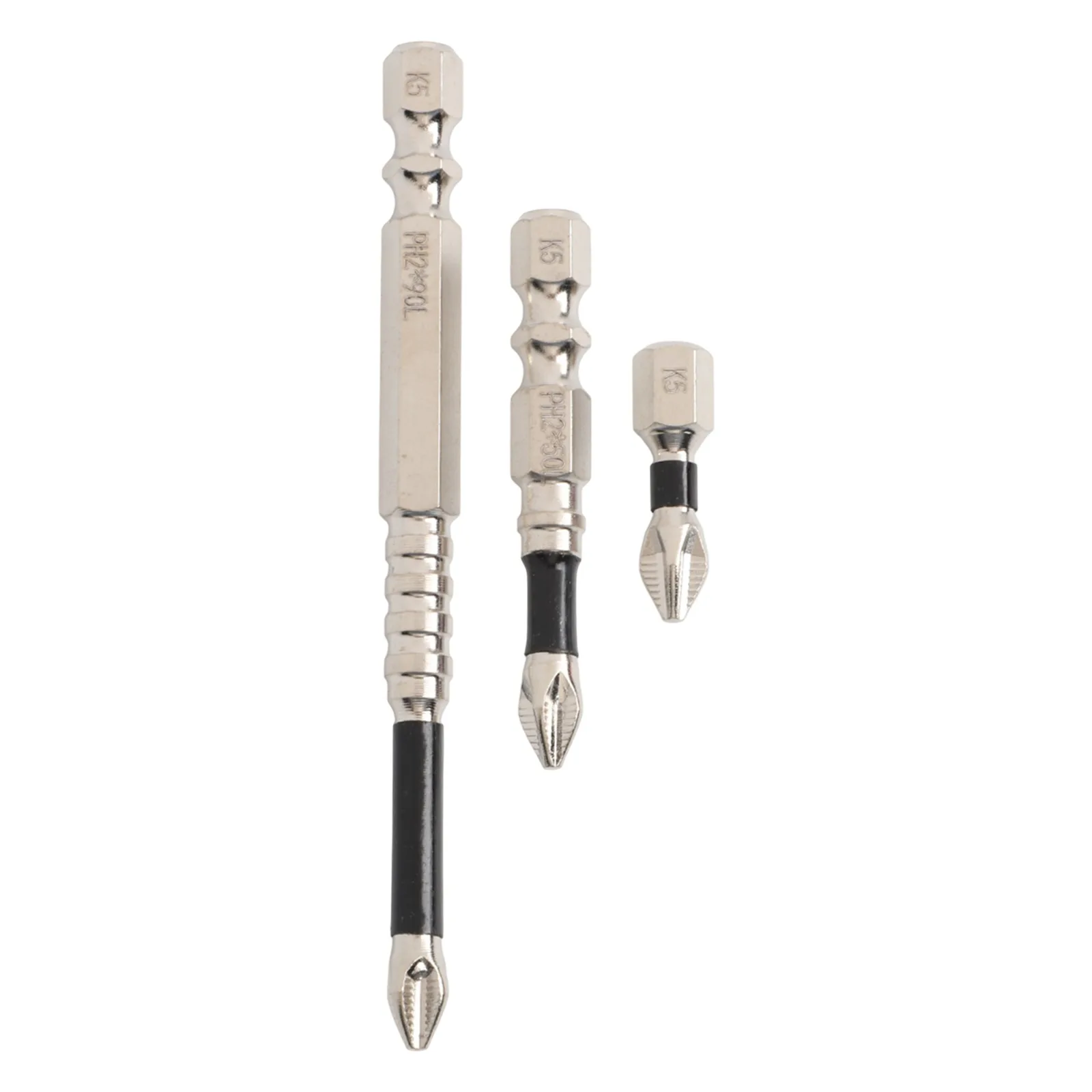 9 قطعة K5 مفك مثقاب الخشب عدم الانزلاق صلابة عالية بت سبائك الصلب الصليب مفك مغناطيسي بت مفك كهربائي بت