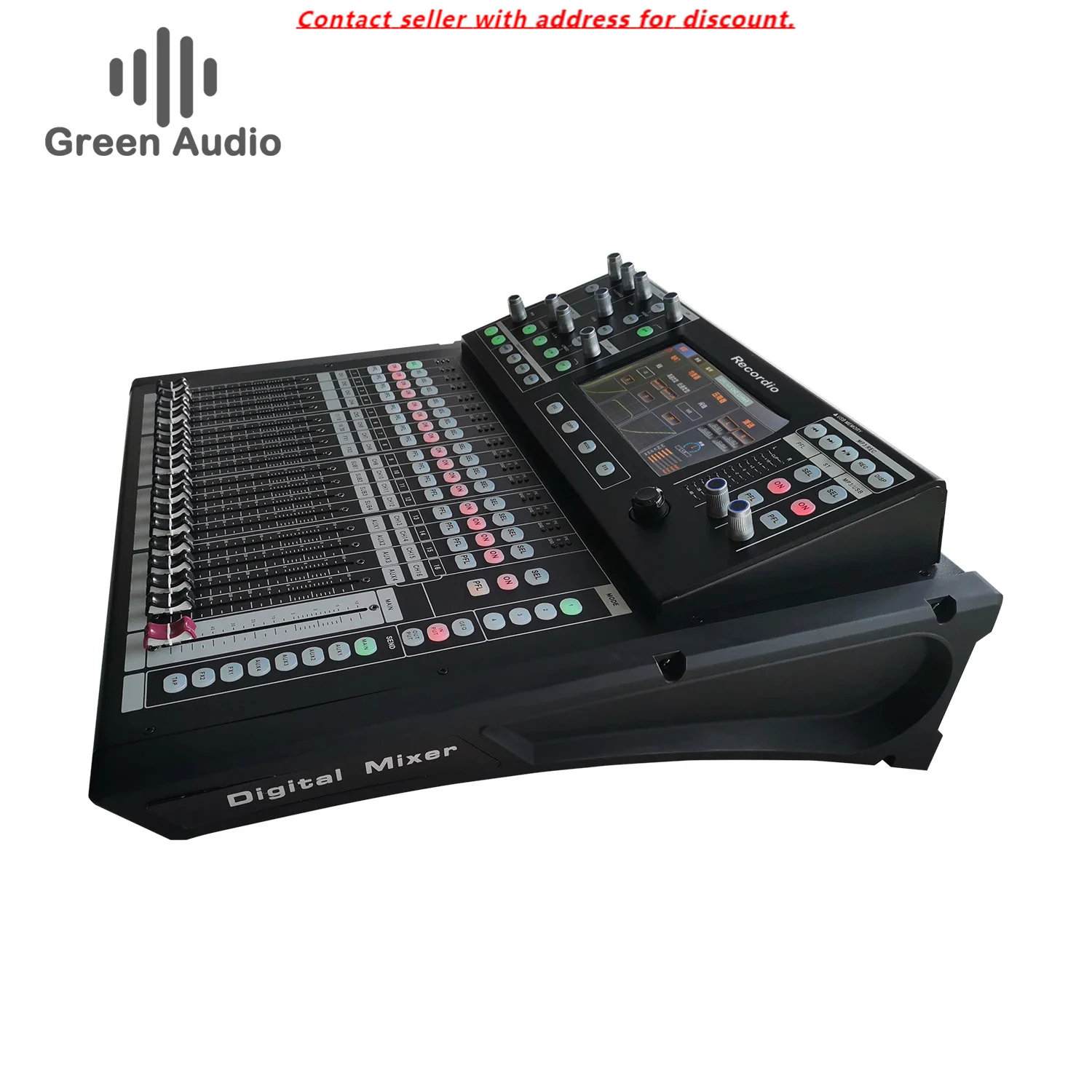 

GAX-DZ20 LIVE Stage Conference Digital Mixer With Balanced Recording Built-in Sound Card Large Display Mixer