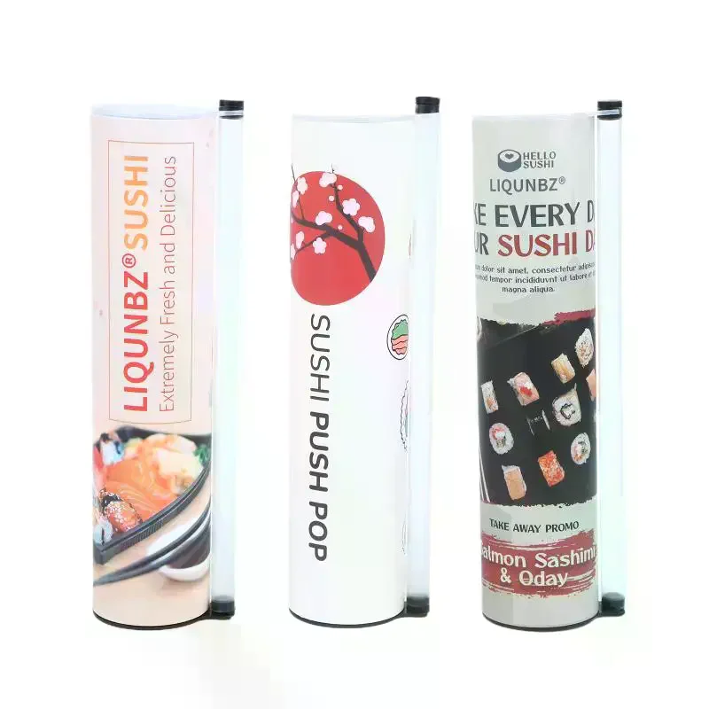 1Pc Food Grade Sushi Paper Tube Sushi Push Mold Quick Sushi Maker DIY Sushi Roller For Home Restaurant Cuisine Making Tool