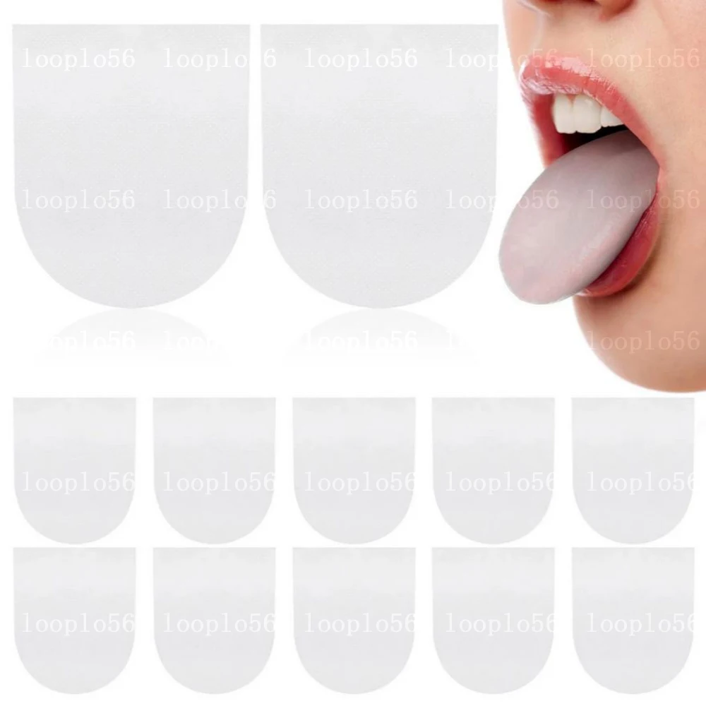 10-30pcs Disposable Tongue Covers Medicinal Oral Tongue Protectors Block Bitter Taste Avoidance Film Covers for Adults Children