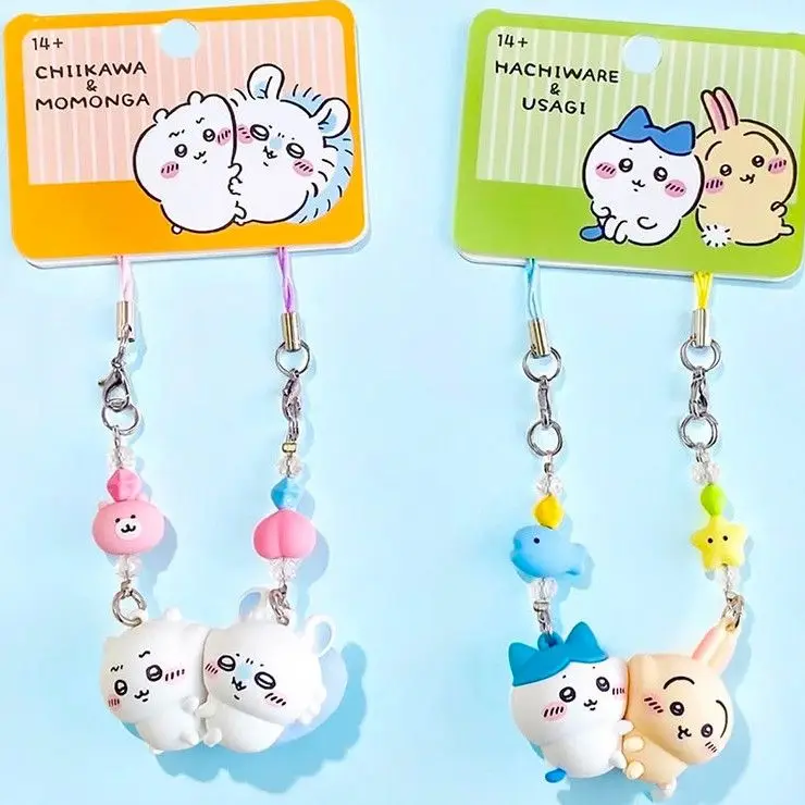 2027 Chiikawa Series Magnetic Pair Keychain Hard Personalized Exquisite Creative Cartoon Doll Small Pendant Small Gift