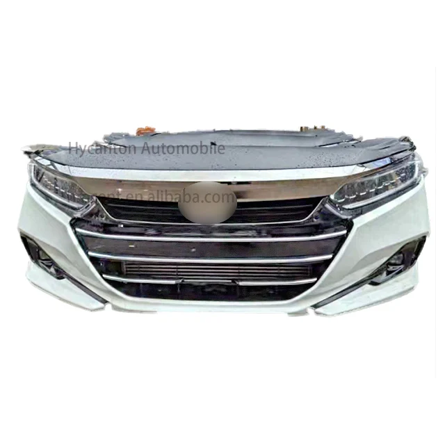 

Hot Selling Complete Bumper with Grille Headlight Water tank a c Radiator Intercooler for Honda Accord 2018-2022 Front Bumper