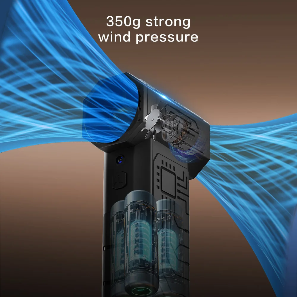 

G5 Вентилятор Violent 40 мм Бесщеточный Мощный вентилятор воздуха 52 м/с Скорость ветра Турбоструйный вентилятор 350 г Тяга 300 Вт Высокоскоростной турбовентилятор