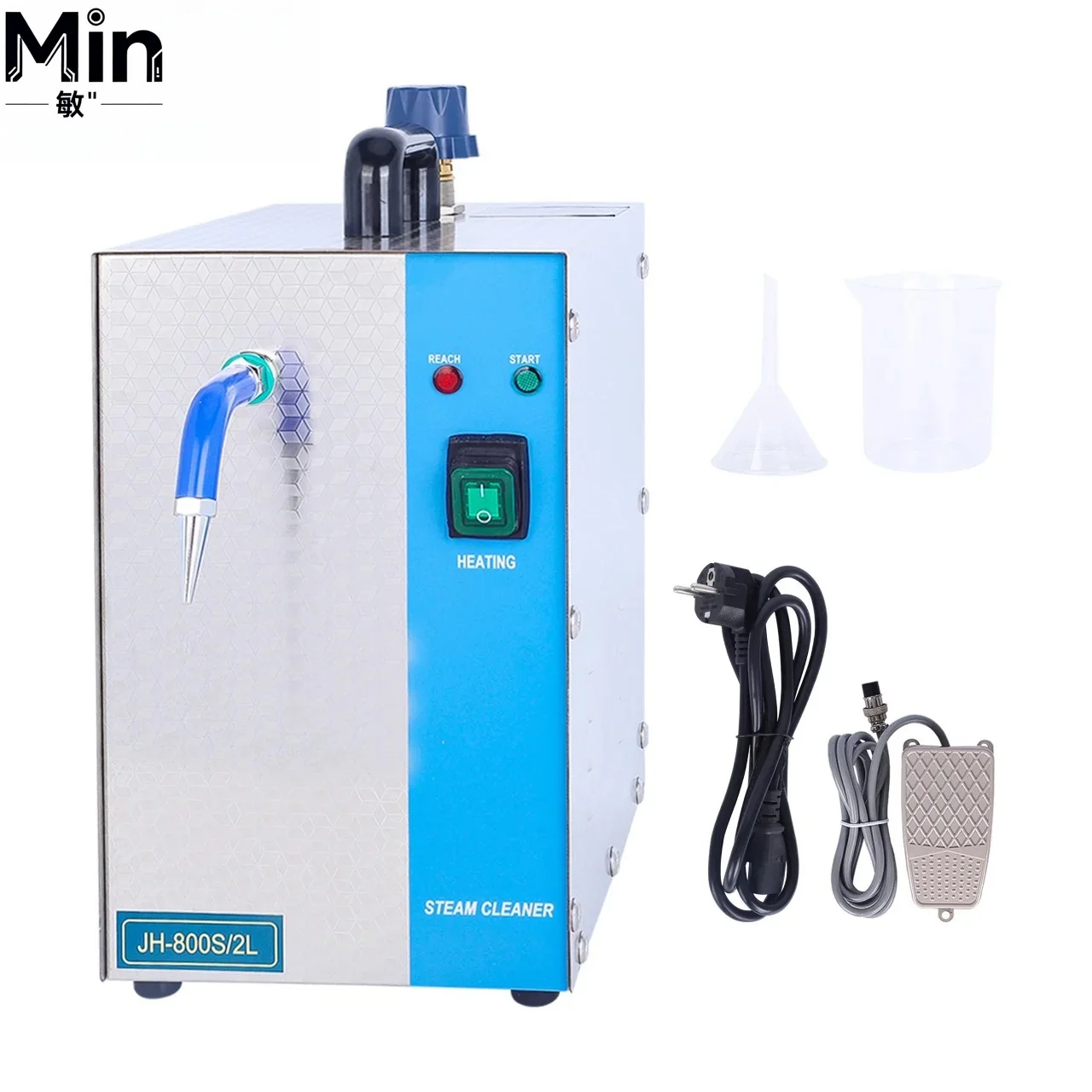 2L Jewelry Steam Cleaner 1300W 135℃ High Pressure Gold Silver Gem Professional Deep Cleaning Restoration Machine