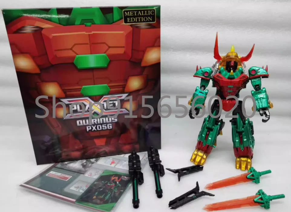 

Planet X PX-05G Quirinus PX05G Dinobot Slag Green Color In Stock