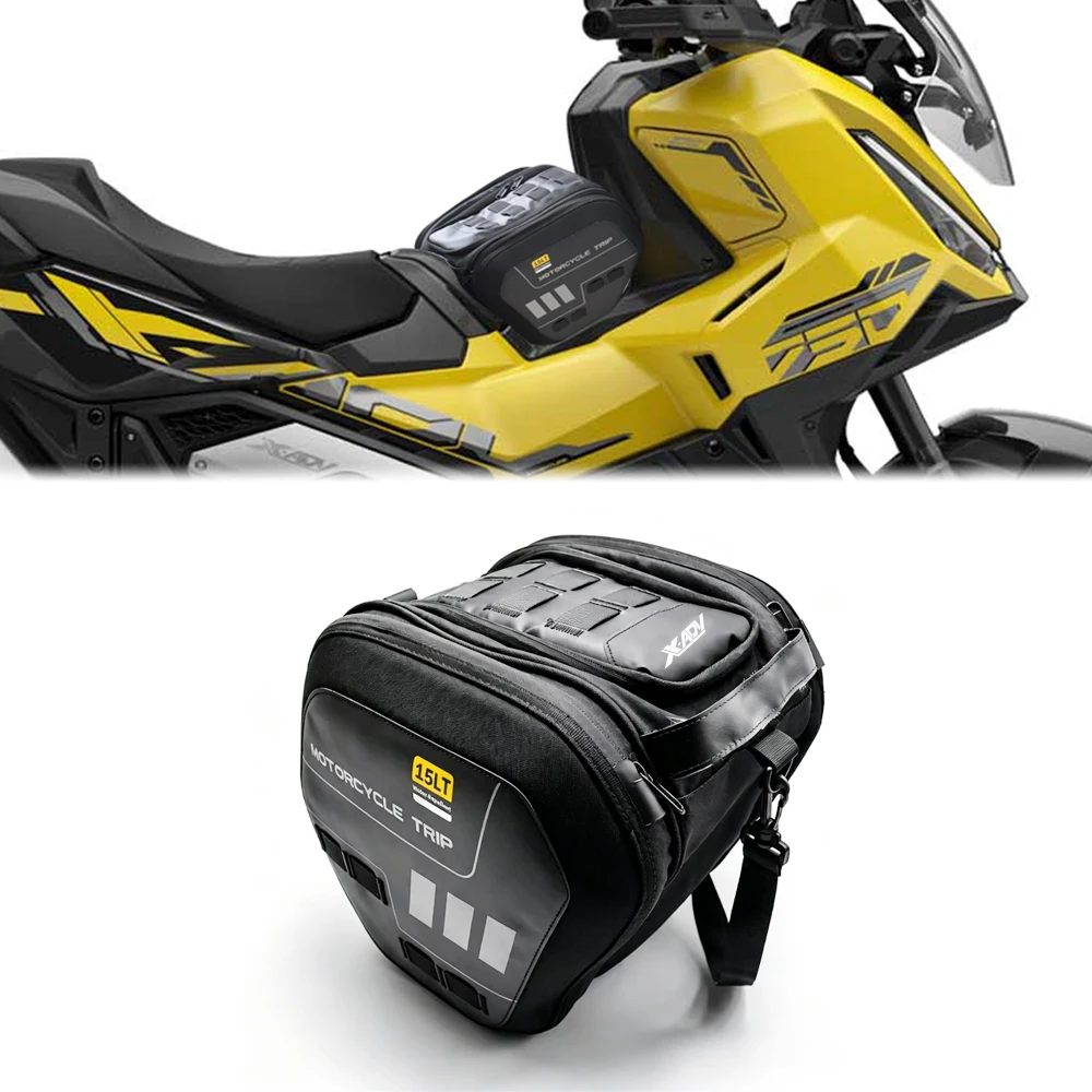 

For X-ADV 750 ADV350 ADV150 Motorcycle Tail Bag 15L Waterproof Scooter Underbone Seat Tunnel Bag Riding Shoulder Bag