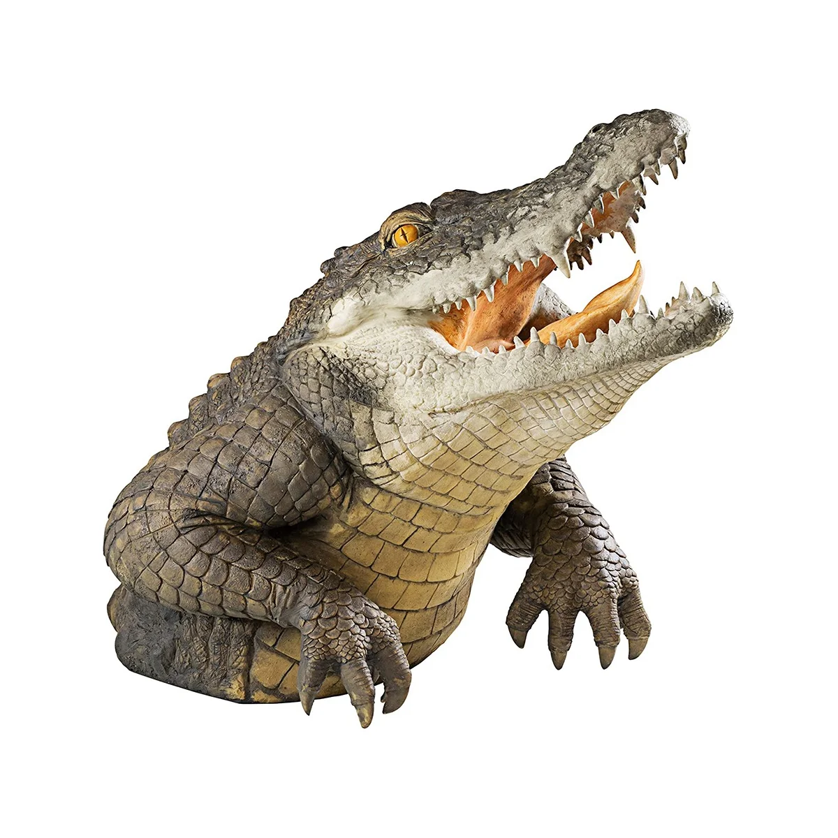 Crocodile Head Courtyard Pond Floating Animal Ornaments Park Pool Simulation Ornaments Outdoor Decor Gardening