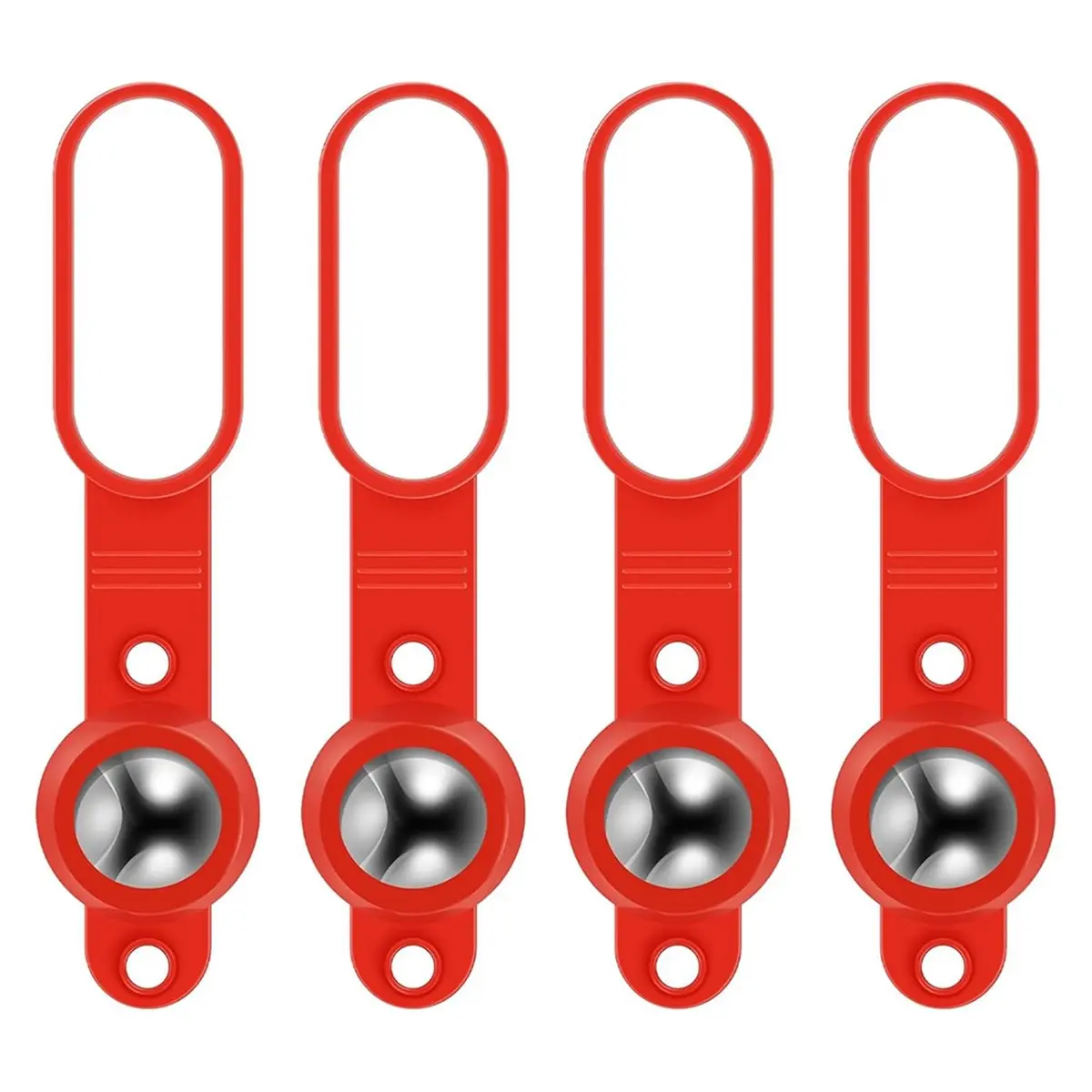 HGHO 4Pcs Magnetic Stud Finder,Magnet Stud Finder with 27 Pounds of Pull Power,No Batteries Wall Scanner Detect Nails, Screws
