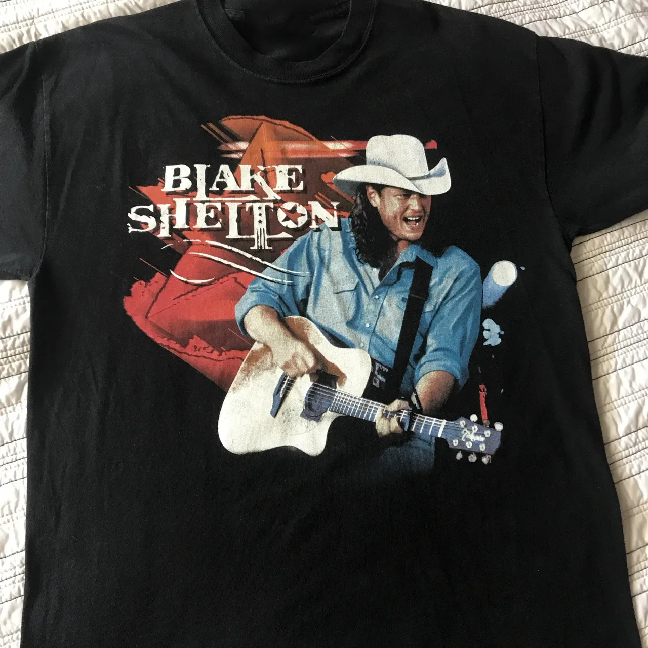 Blake Shelton T-Shirt Unisex Cotton For Men Tee S-4XL BT037