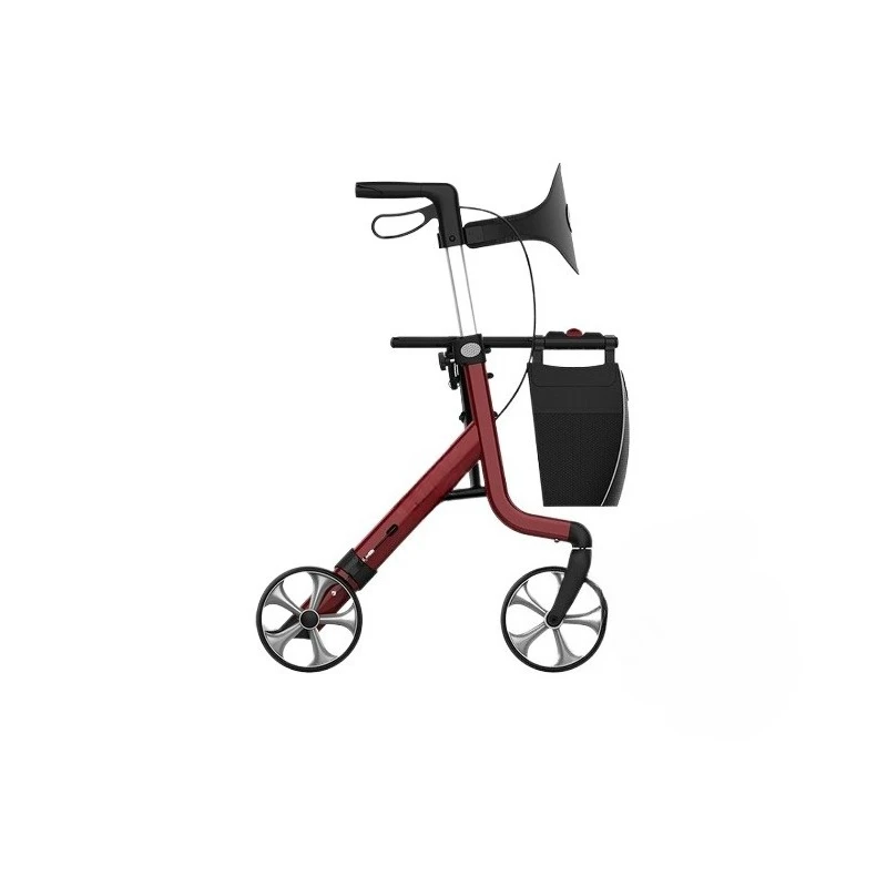 Elderly walker can be pushed and sat, postoperative rehabilitation walker, free of installation, hand push travel