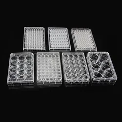 6/12/24/48/96 Hole Disposable Cell Culture Plate Bacterial Culture Plate Enzyme Label Plate Sterilization Packaging Lab Supplies