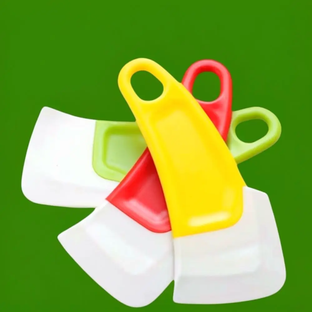 Kitchen Countertop Cleaner Scraper Flexible Plastic Squeegee For Oil Stain Removal Practical Household Utility Tool