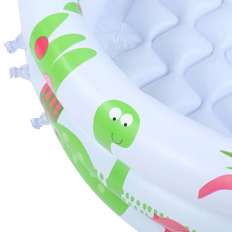 NEW Toddler Pool Portable Inflatable Round Inflatable Baby Children Small Pump Cartoon Dinosaur Swimming Pool Indoor Outdoor