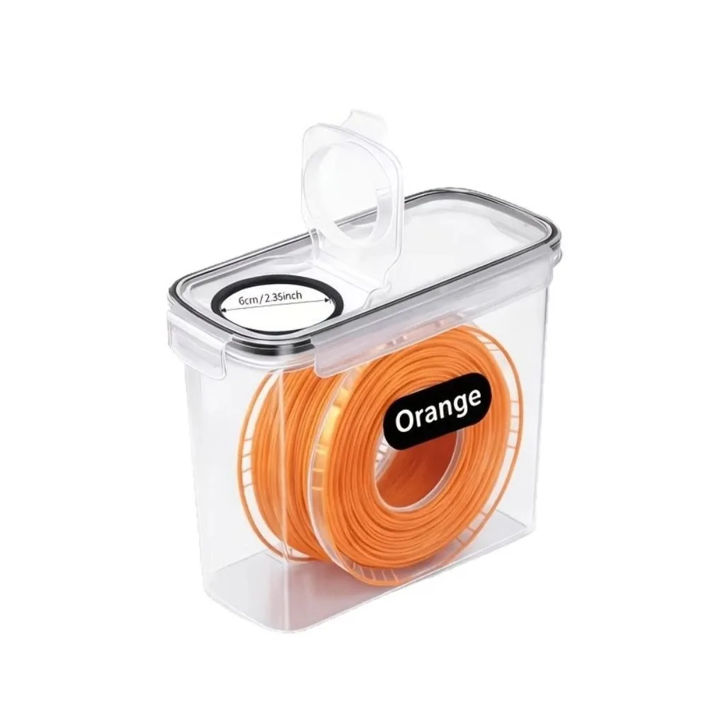 Airtight 3D Printing Filament Container Dustproof Waterproof Filament Storage Organizer Moisture Proof Portable