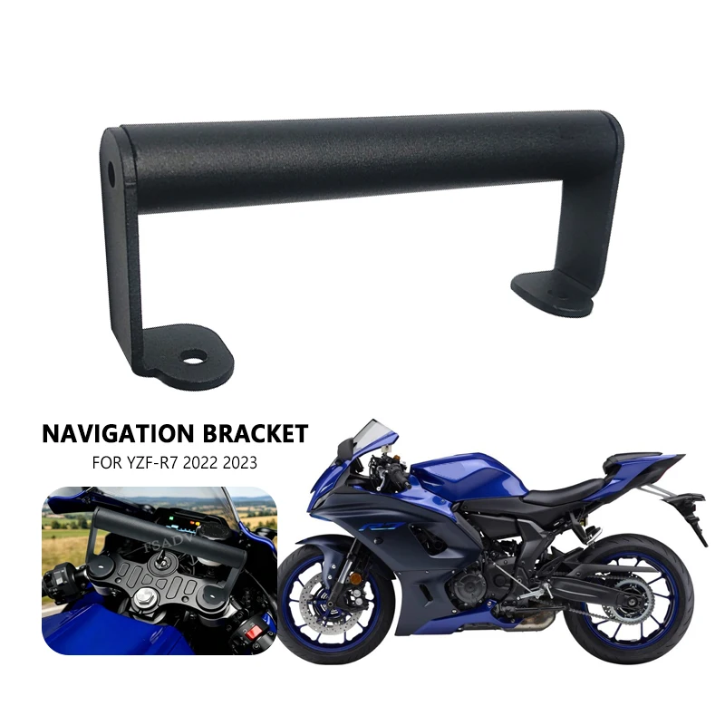 For Yamaha YZF-R7 YZF R7 YZFR7 2022 2023 Navigation Bracket Motorcycle Accessories GPS Mount Mobile Phone Bracket Holder Parts