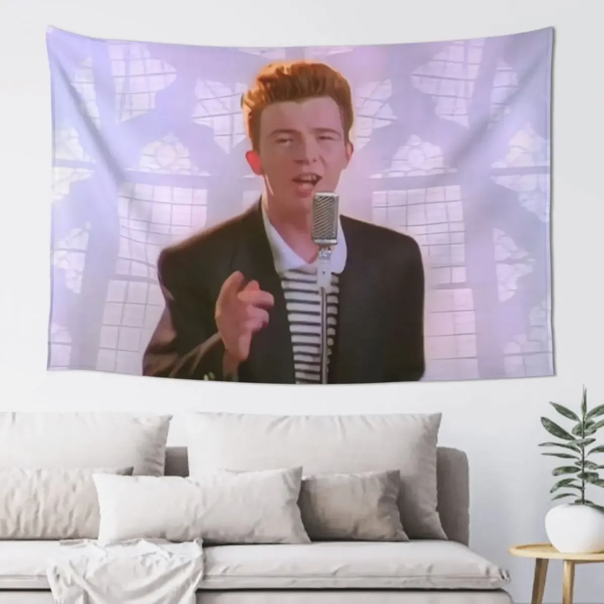 Rick Astley Tapestry Home Decoration Accessories Decoration For Rooms Tapestry