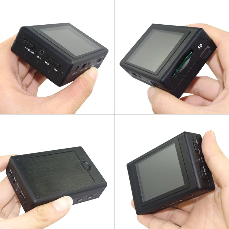 Manufacturer Built In Screen Mini MDVR Recorder For Night Vision Thermal Scope Device Portable Recording Tool SD Card Memory